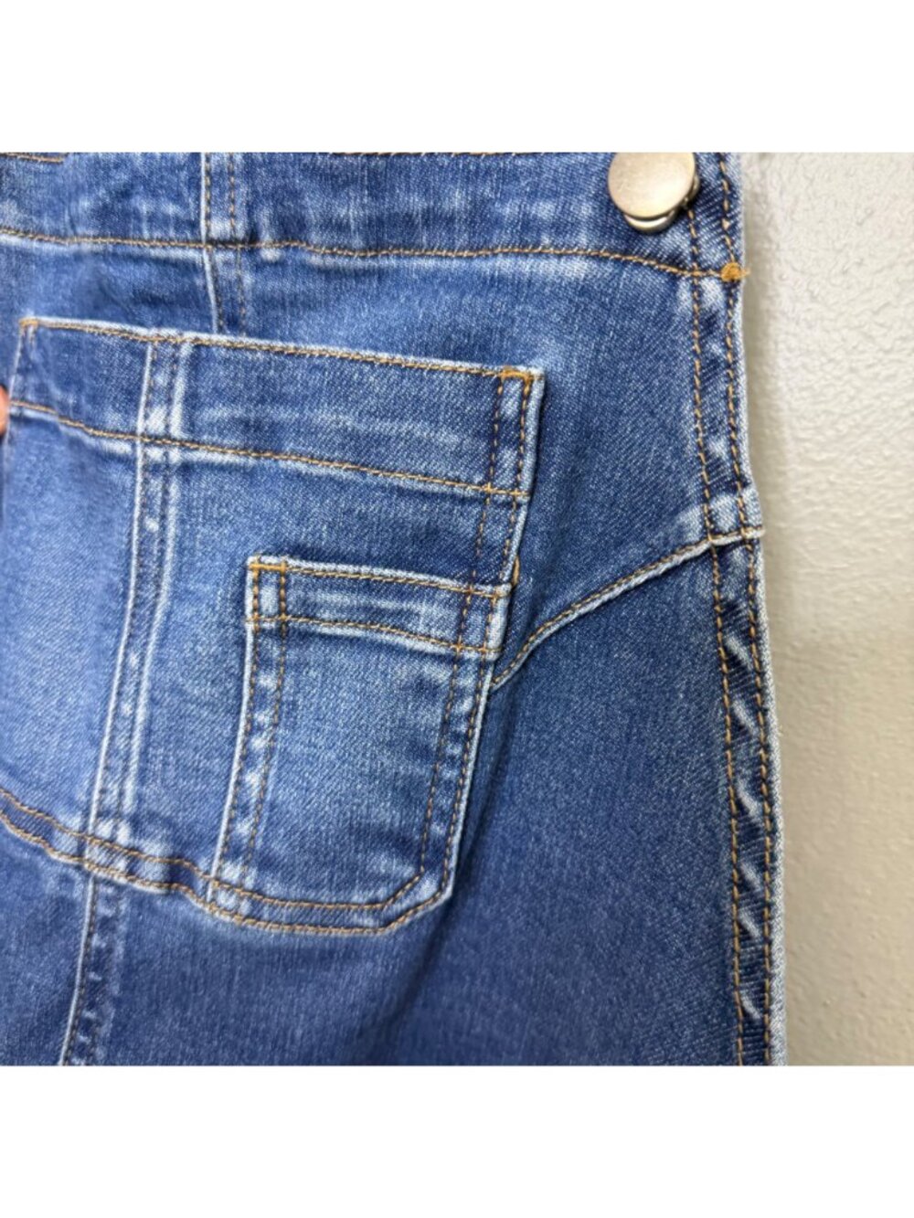 LANE BRYANT straight leg denim overalls size 18 - Picture 6 of 9